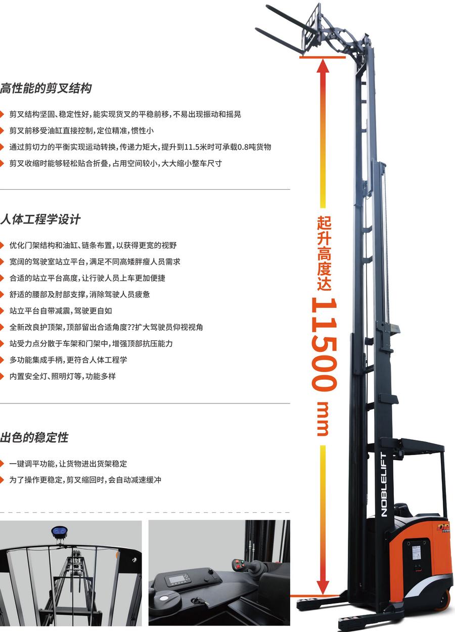 双深位前移式叉车,双深位叉车,双伸位叉车,前移式叉车,前伸式叉车